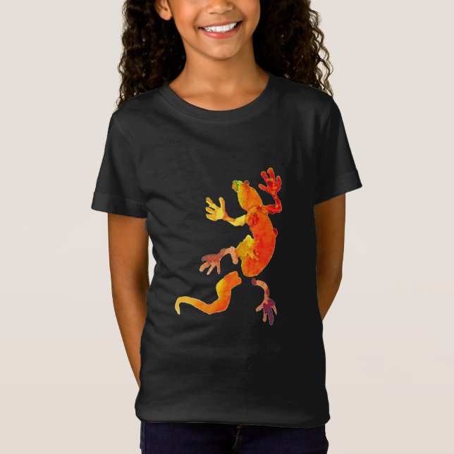 Camiseta Gecko lagarto da fauna selvagem eco-réptil (Frente)