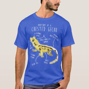 Camiseta Gecko Lizard Reptile Anatomia 1, presa