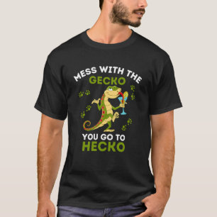 Camiseta Gecko Mess com a Gecko você vai a Hecko Gecko