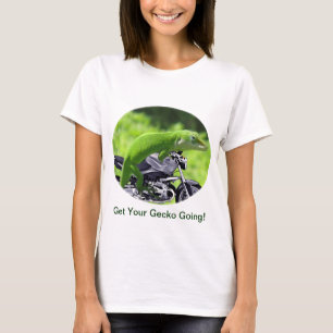 Camiseta Gecko Rider Verde Havaiano