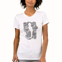 Gecko sitzt auf Mandala Blumen