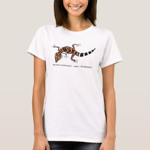 Camiseta GECKO terrestre de Kuroiwa - Animais ameaçados - N