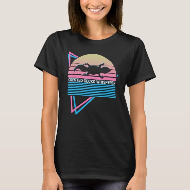 Camiseta Gecko Whisperer Crested Gecko Whisperer Re (Frente)