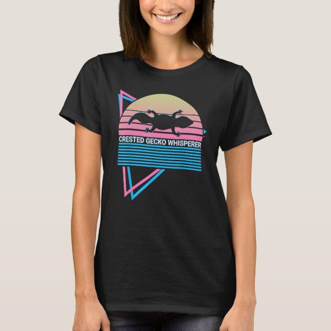 Camiseta Gecko Whisperer Crested Gecko Whisperer Re (Frente)