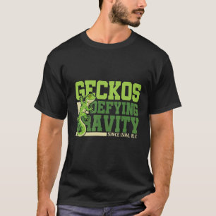 Camiseta Geckos Geloides, Gelófias, Defendendo a Gravidade