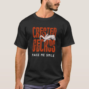 Camiseta Geckos Me Faz Sorrir Os Répteis Lizard Exóticos