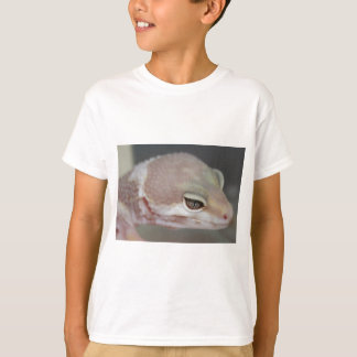 Camiseta Geco bonito do leopardo