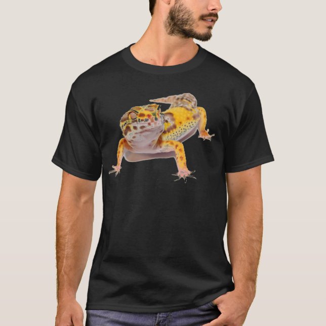 Camiseta Geco do leopardo (Frente)