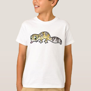 Camiseta Geco do leopardo dos desenhos animados