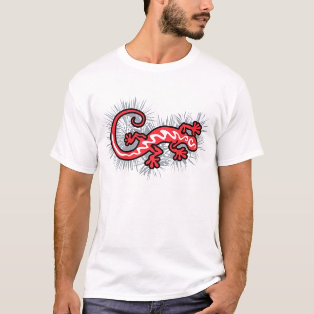 Camiseta Geco vermelho (Frente)