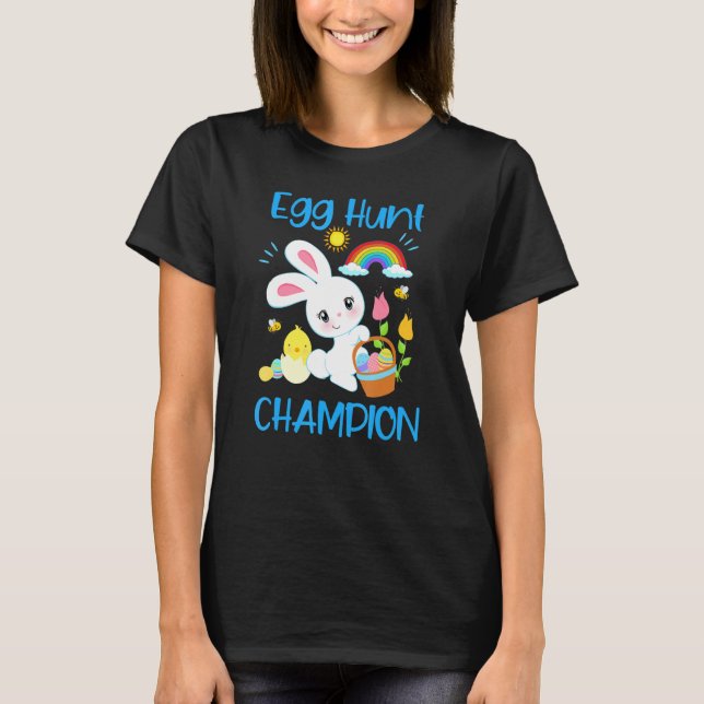 Camiseta GEE HUNT CHAMPION Prêmio Cony Cute Toddler (Frente)