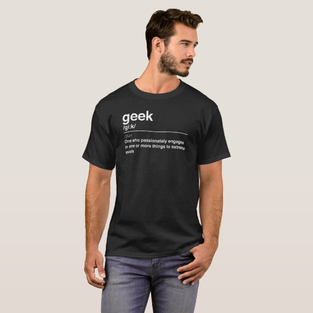 Camiseta Geek (Frente Completa)