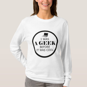 Camiseta Geek antes de ser Legal a sangrenta das mulheres