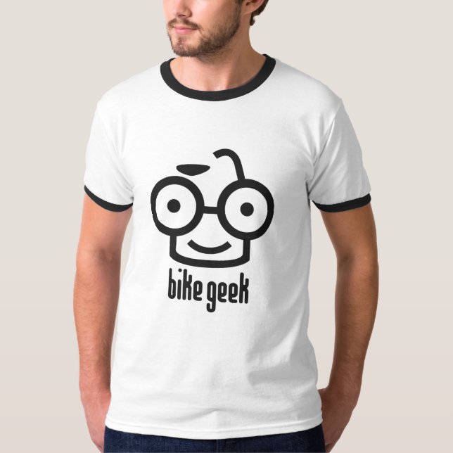 Camiseta Geek da bicicleta (Frente)