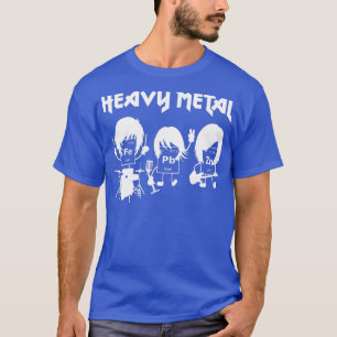 Camiseta Geek Da Ciência E Ventiladores De Metal Pesado Fal