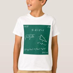 Camiseta geek de álgebra professor de matemática