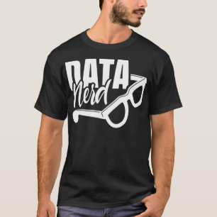Camiseta Geek de Análise de Analistas da Ciência do Nerd