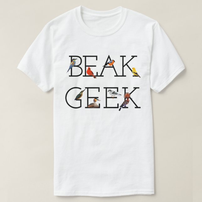 Camiseta Geek de bico (Frente do Design)