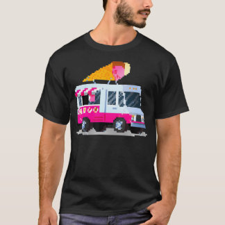 Camiseta Geek de caminhão de 8 bits do Kawaii Gift