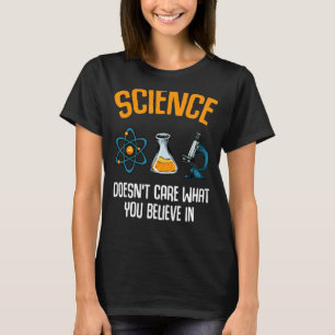 Camiseta Geek de Nerd de Motivação de Química de Sucesso Ci