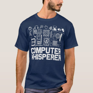 Camiseta Geek de Nerd de suporte técnico de TI para sussur