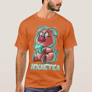 Camiseta Geek de porcos para Fazenda de téa Nerd porcos par