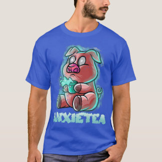 Camiseta Geek de porcos para Fazenda de téa Nerd porcos par