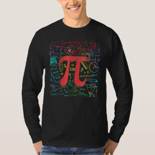 Camiseta Geek de Professores de Matemática da Equação Pi Da