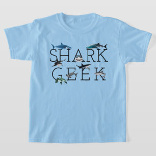 Camiseta Geek de tubarão