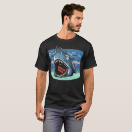 Camiseta Geek de tubarão
