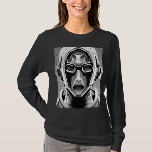 Camiseta Geek do computador com hacker Cyberpunk design_17