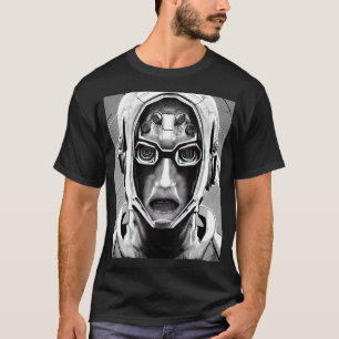 Camiseta Geek do computador com hacker Cyberpunk design_17