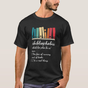 Camiseta Geek do Livro de Nerd de Leitura de Definição Abib