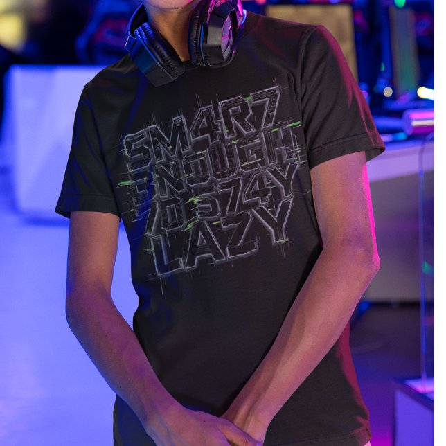 Camiseta Geek Engraçada, Inteligente o Suficiente  (Criador carregado)