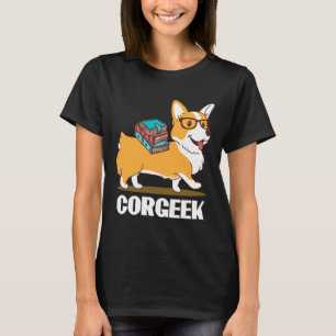 Camiseta Geek Engraçado Corgi Design 49