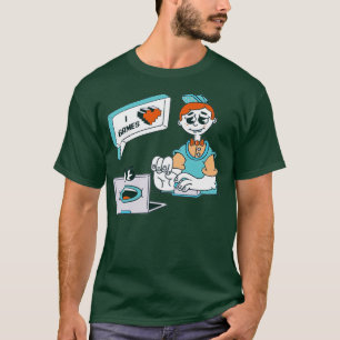 Camiseta Geek para jogadores