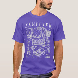 Camiseta Geek para jogadores de computador Vintage IT PC Ha