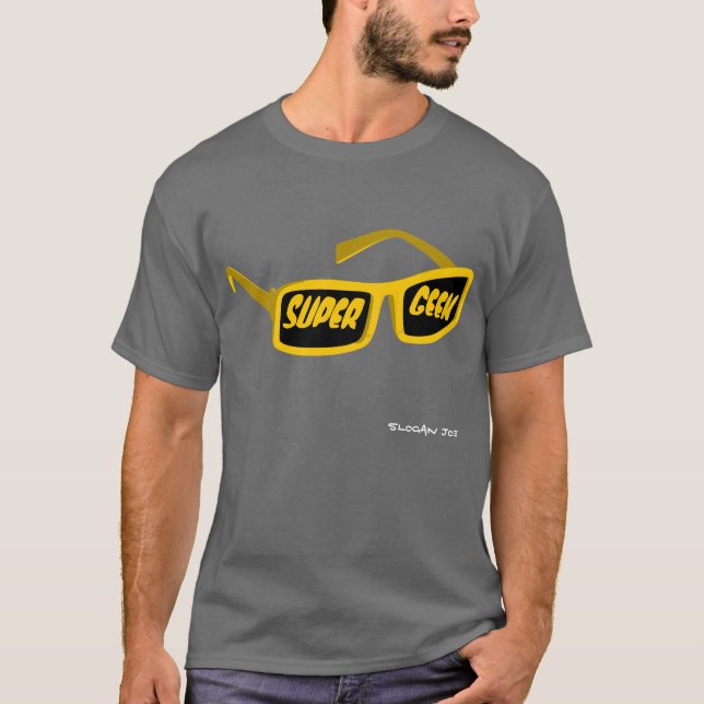 Camiseta Geek super (Frente)