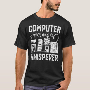 Camiseta Geek Técnico de Ti do Suspeitador de Computador Ge