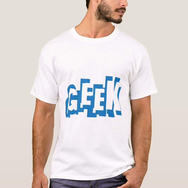 Camiseta geek texte  (Frente)