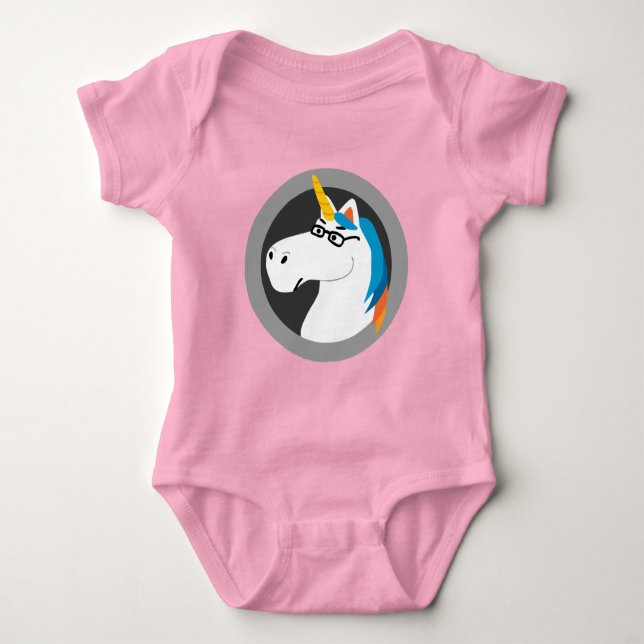 Camiseta Geekicorn Baby Clothes (Frente)