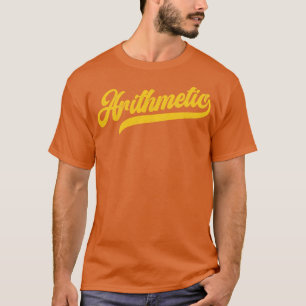 Camiseta Geeks de matemática aritmética