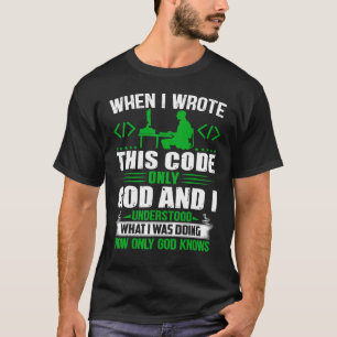 Camiseta Geeky It Computador Nerd Deus E Eu Entendo A Co