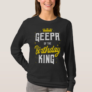 Camiseta Geepa Do Aniversário Rei Coroa Do Baile