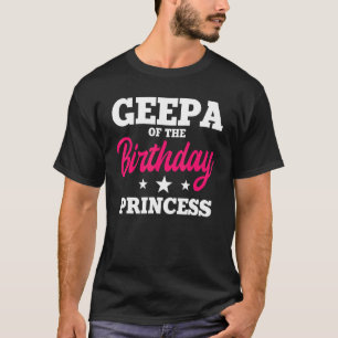 Camiseta Geepa Do Celebrato Do Blog Da Princesa de Aniversá