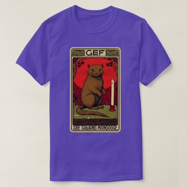 Camiseta Gef O Mongoose Falante (Frente do Design)