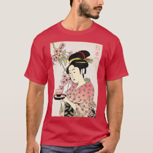 Camiseta Geisha com Tea