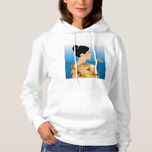 Camiseta Geisha Girl Womens Hoodie
