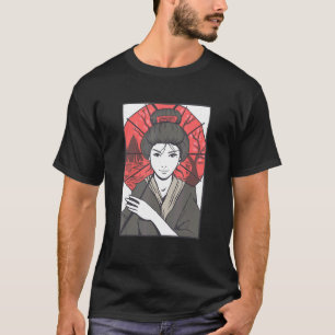 Camiseta Geisha Japonesa