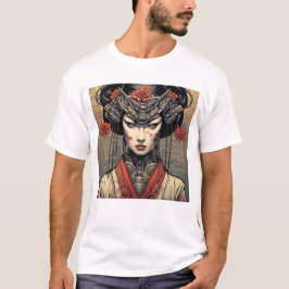 Camiseta Geisha Mech Smile Tee